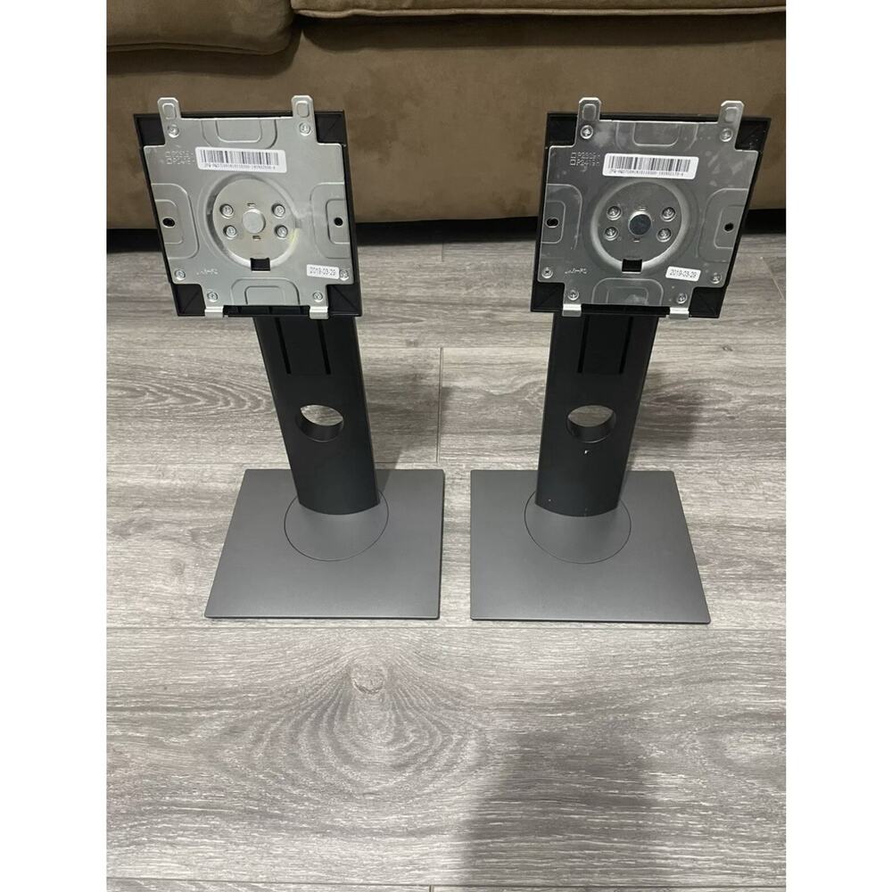 2 LOT DELL 24" Adjustable Monitor Stand & Base P2319H P2419H P2419HC Swivel Tilt